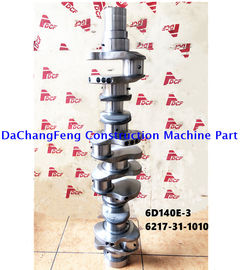 6D140 diesel crankshaft forged 6217-31-1010 6D110 6D125 6D114