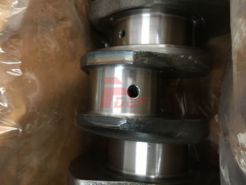Mesin Diesel Crankshaft S6K Forged Steel Crankshaft untuk  Excavator